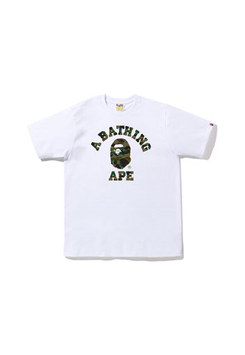 BAPE 1st Camo College Tee (FW22) White Green