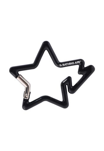 BAPE A Bathing Ape Bapesta Carabiner Black