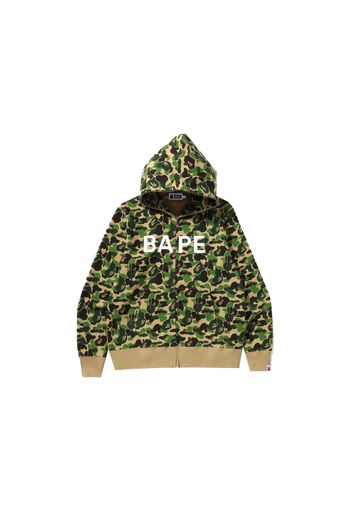 BAPE ABC Camo BAPE Full Zip Hoodie Green