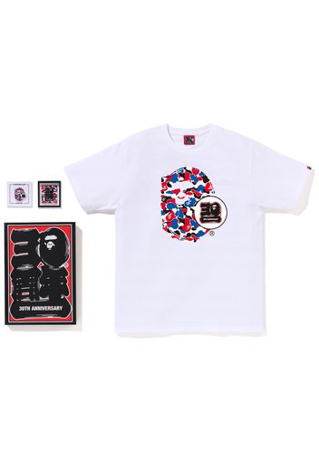 BAPE Store London Bape 30th Anniversary Ape Head Tee Set White