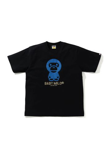 BAPE Glitter Baby Milo Tee Black/Blue