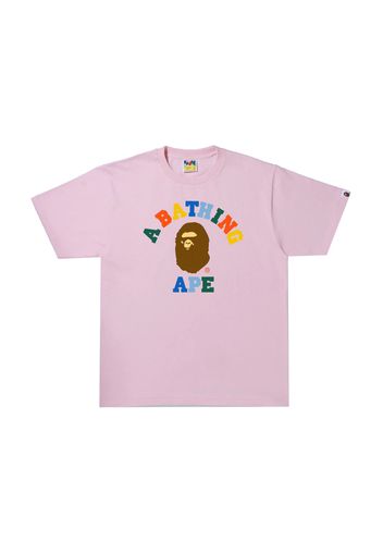 BAPE Colors College Tee (SS22) Pink