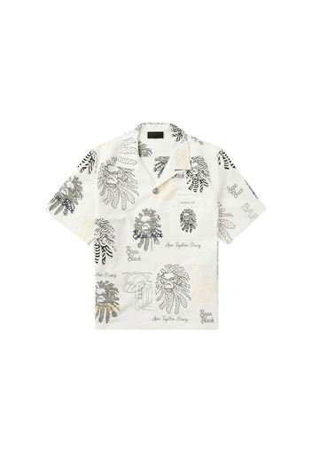 BAPE Black Graphic Stitch Shirt White