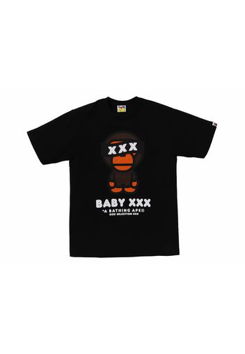 BAPE x God Selection XXX Baby Milo Tee Black