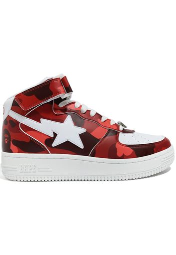 A Bathing Ape Bape Sta Mid Camo Red