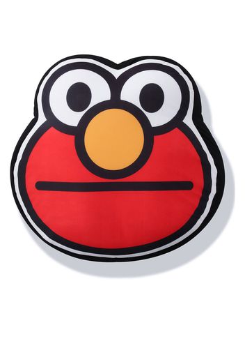 BAPE x Sesame Street Face Big Cushion Red