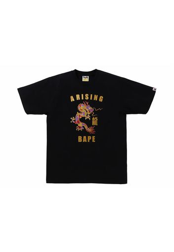 BAPE Year Of Dragon Glitter Tee Black