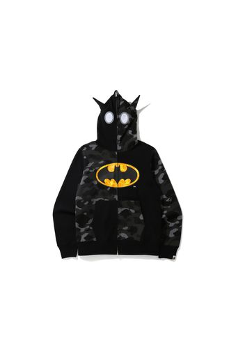 BAPE x DC Batman Full Zip Hoodie Black