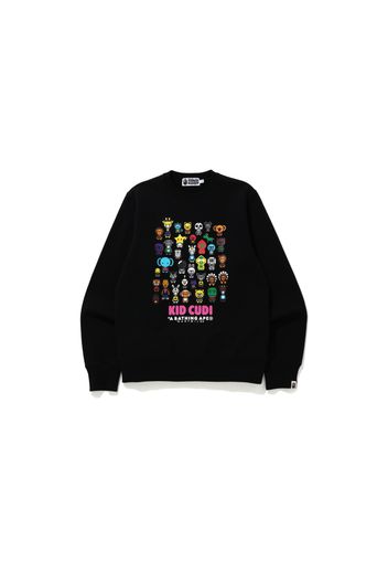 BAPE x Kid Cudi Baby Milo Crewneck Black