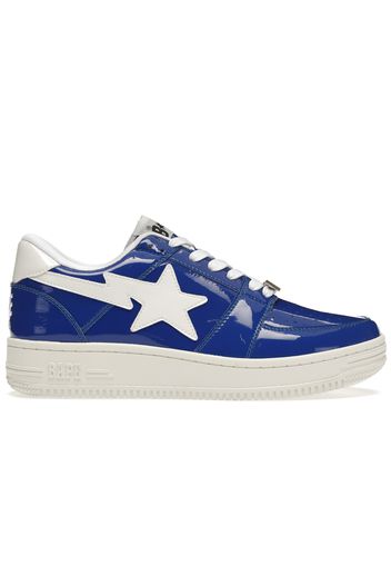 A Bathing Ape Bape Sta Low Patent Blue