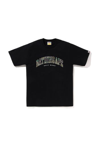 BAPE 1st Camo Logo Tee Black Green