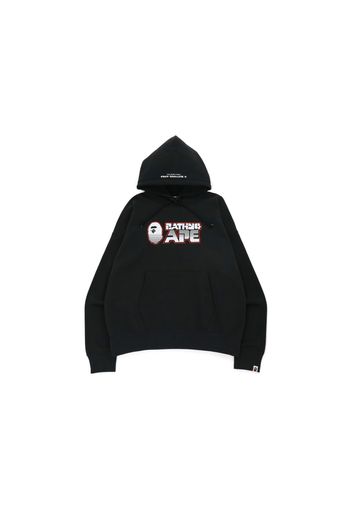 BAPE Bathing Ape Loose Fit Pullover Hoodie Charcoal