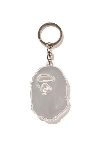 BAPE Ape Head Reflective Keychain (FW20) White