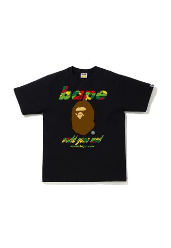 BAPE Sta Camo WGM Ape Head Tee Black/Multi