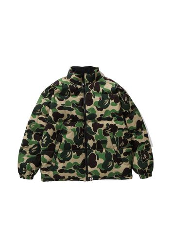 BAPE ABC Camo Reversible Down Jacket Green