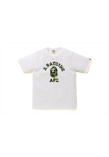 BAPE Family Bag ABC Camo T-Shirt White