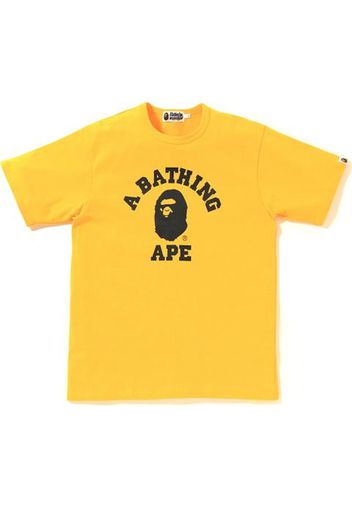 BAPE College Tee Yellow/Black