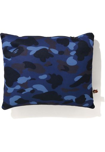 BAPE Color Camo 2Way Neck Pillow Navy