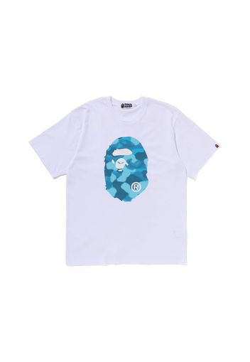 BAPE Radiation Camo Big Ape Head Tee White