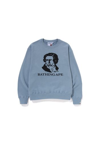 BAPE Classic Bathing Ape Beethoven Relaxed Fit Crewneck (SS23) Sax