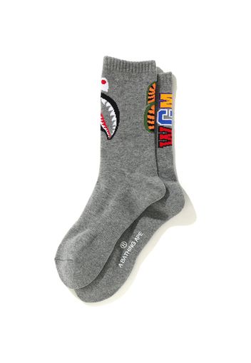 BAPE Shark Socks Grey