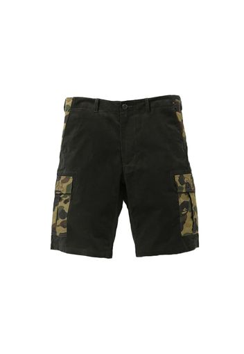 BAPE 1st Camo Corduroy Wide 6Pocket Shorts Olivedrab