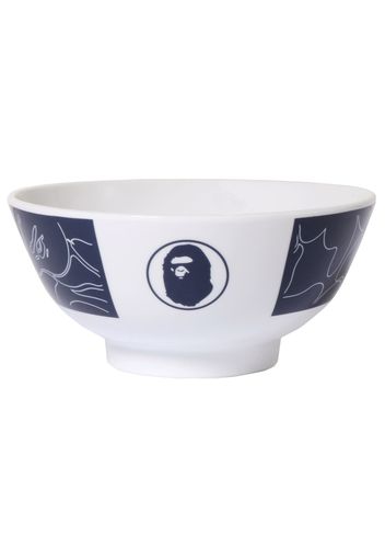 BAPE Solid Camo Rice Bowl White