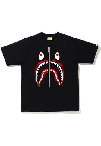 BAPE Color Camo Shark T-Shirt (SS20) Black/Red