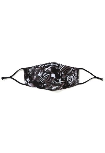 BAPE Dazzle Camo Mask (SS21) Black