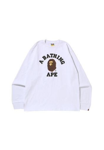 BAPE College L/S Tee (SS22) White