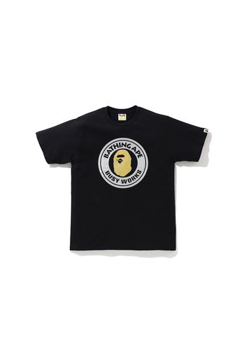 BAPE Glitter Busy Works Tee Black