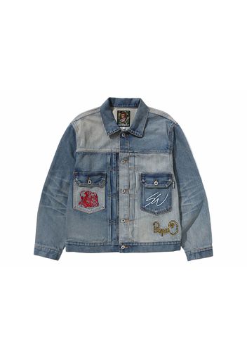 BAPE x Sean Wotherspoon Embroidery Denim Jacket Indigo