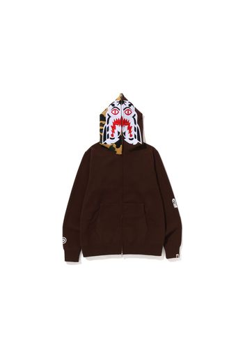 BAPE 1St Camo Tiger Full Zip Hoodie (SS23) Brown