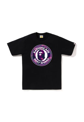 BAPE Color Camo Busy Works Tee (SS23) Black Purple