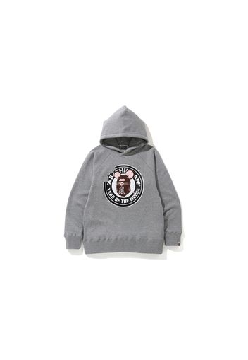 BAPE Year of The Mouse Pullover Hoodie Grey