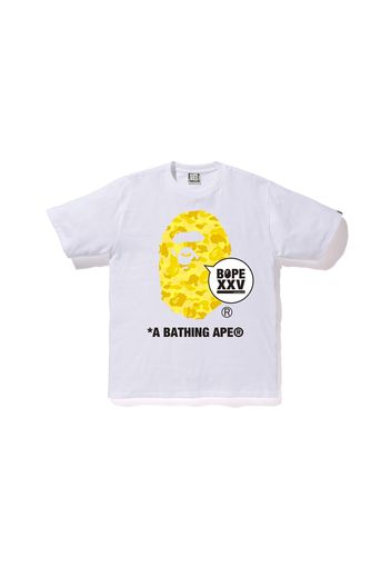 BAPE Kids XXV Ape Head Tee White