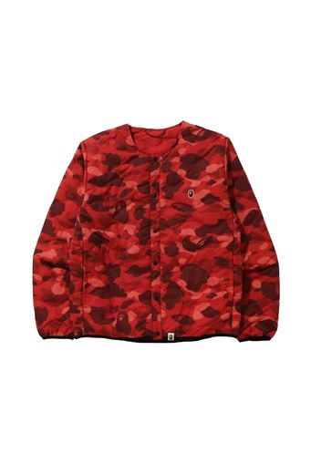 BAPE Color Camo Lightweight Down Jacket Red