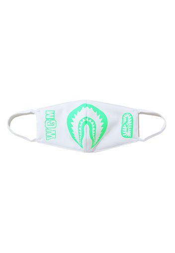 BAPE Glow In The Dark Shark Mask White