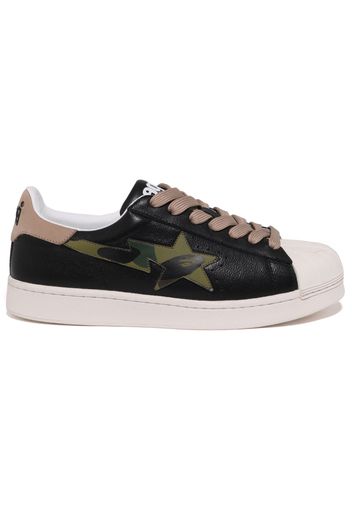 A Bathing Ape Skull Sta Black Beige