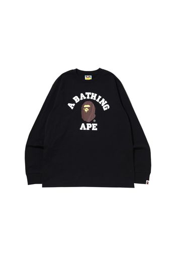 BAPE College L/S Tee (SS22) Black