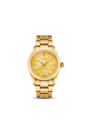 BAPE ABathing Ape Type 7 Bapex Watch Gold Yellow