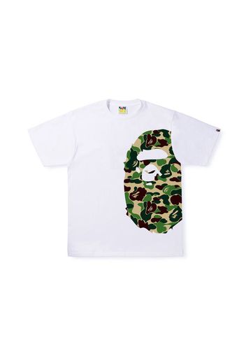 BAPE ABC Camo Side Big Ape Head Tee White Green