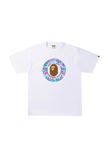 BAPE Marble Camo Busy Works Tee White