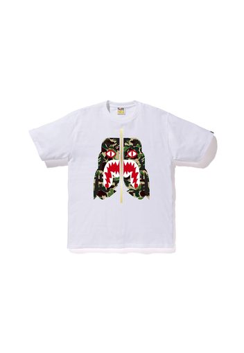 BAPE ABC Camo Tiger Tee White/Green