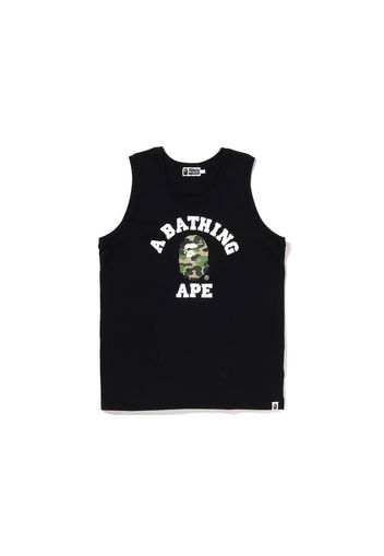 BAPE ABC Camo College Tank Top Black Green