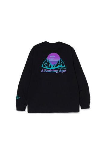 BAPE Bape Mountain L/S Tee (FW22) Black