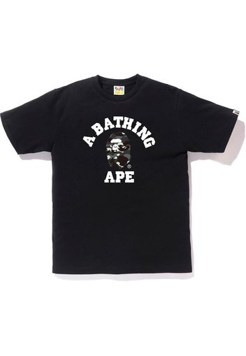 BAPE City Camo College Tee Black/Black