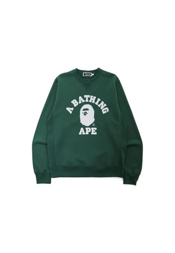 BAPE College Crewneck Green