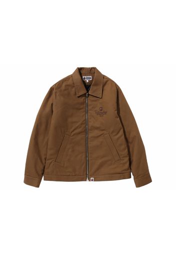 BAPE Canvas Work Jacket Brown