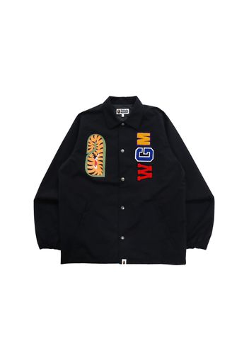 BAPE Shark Coach Jacket Black